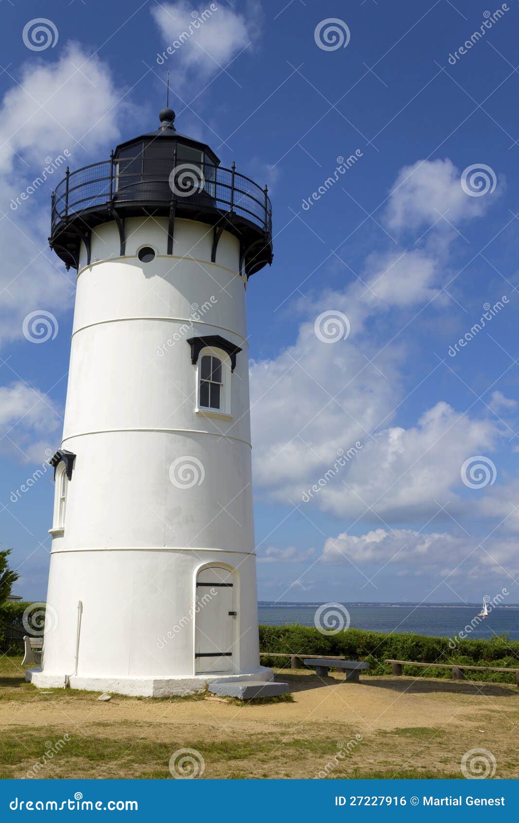 East Chop Lighthouse stock photo. Image of chop, white - 27227916