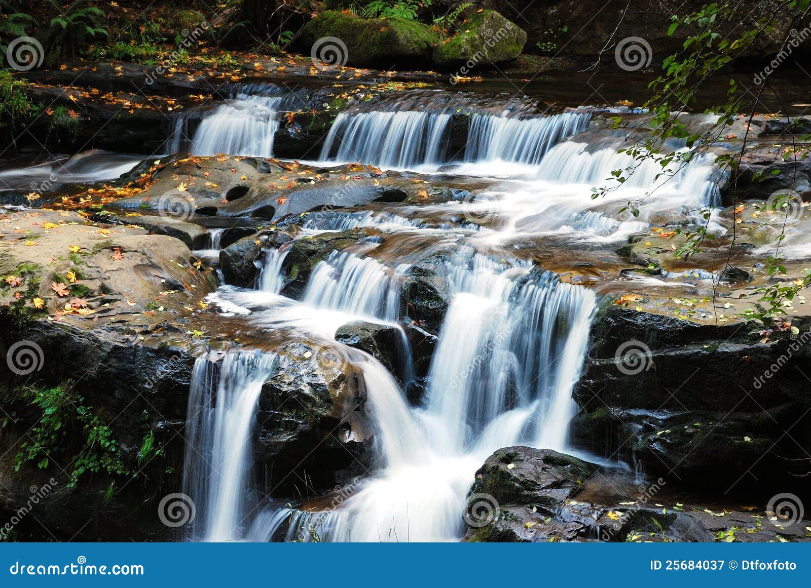 East Coquille stock image. Image of peaceful, cascade 25684037