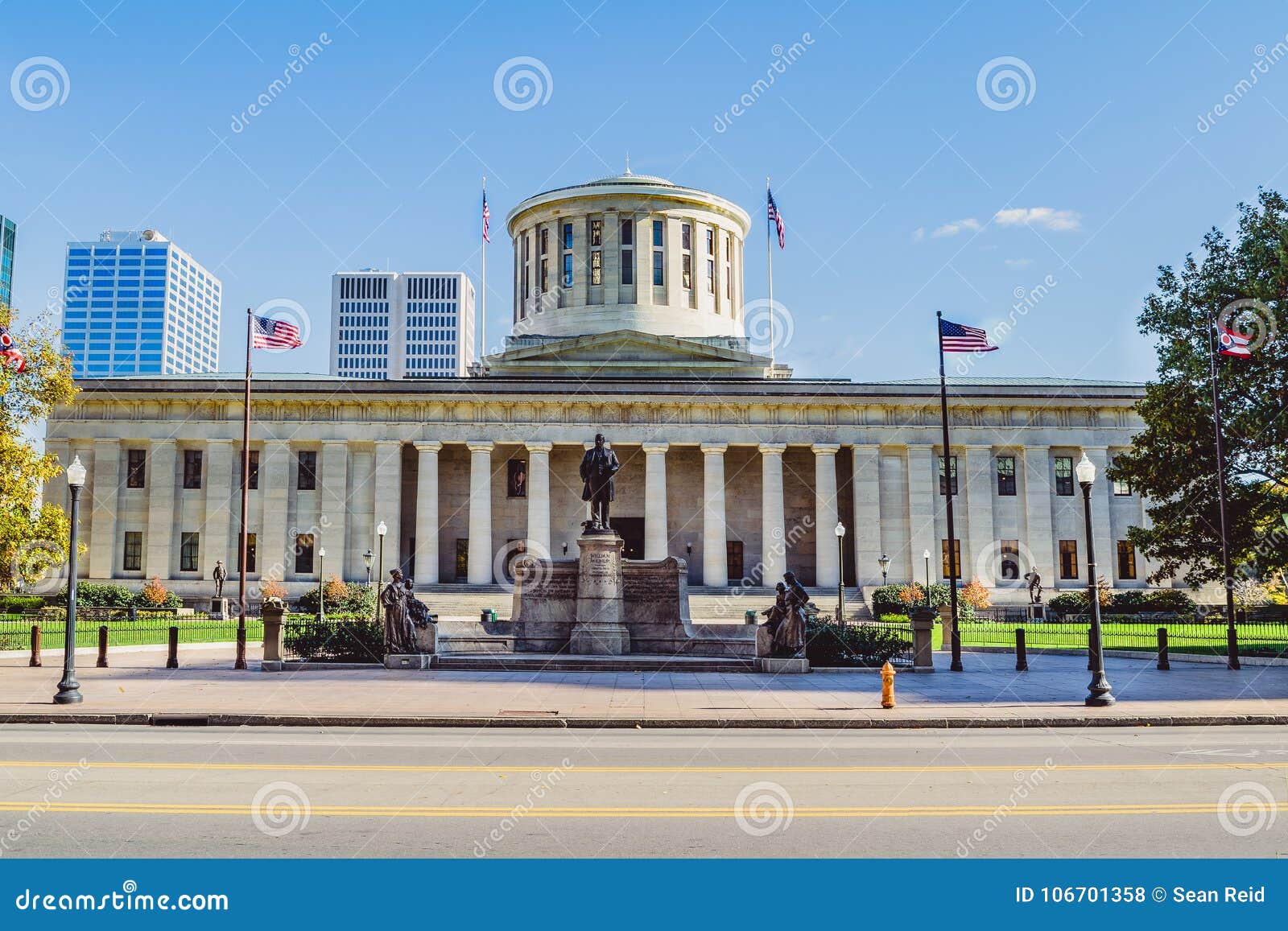 ohio statehouse, columbus, ohio.