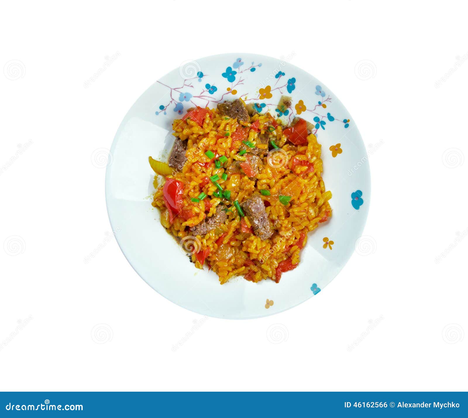 East Indian Biryani Rice Dish with Meat Stock Photo Image of lunch