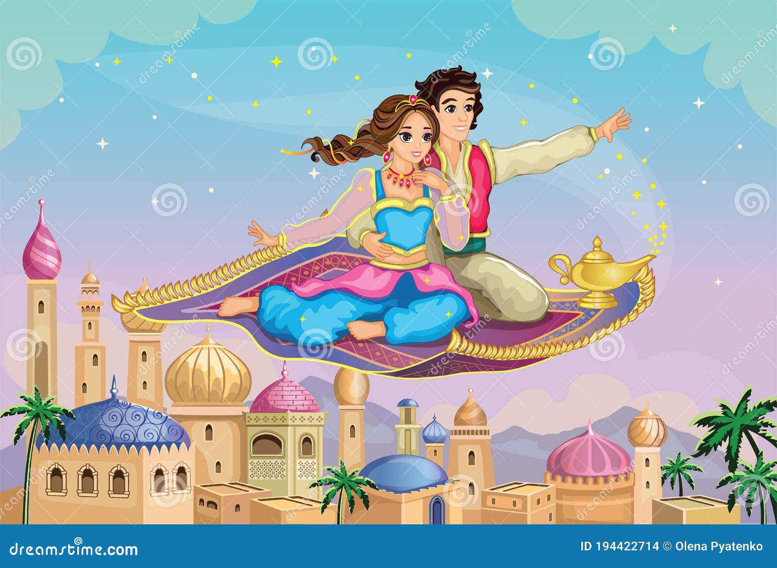 East Princess, Aladdin on Magic Carpet. Fairytale Arabic Landscape with Mosque. Fabulous Background. Cartoon Wallpaper. Cute Doll. Stock Vector - Illustration of cute, happy: 194422714 East Princess, Aladdin on Magic Carpet. Fairytale Arabic Landscape with Mosque. Fabulous Background. Cartoon Wallpaper. Cute Doll. Stock Vector - Illustration of cute, happy: 194422714