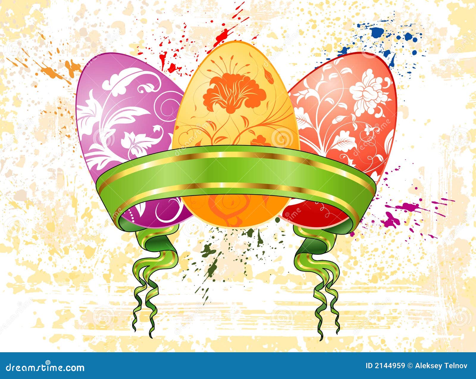 Easter background stock vector. Illustration of celebration - 2144959