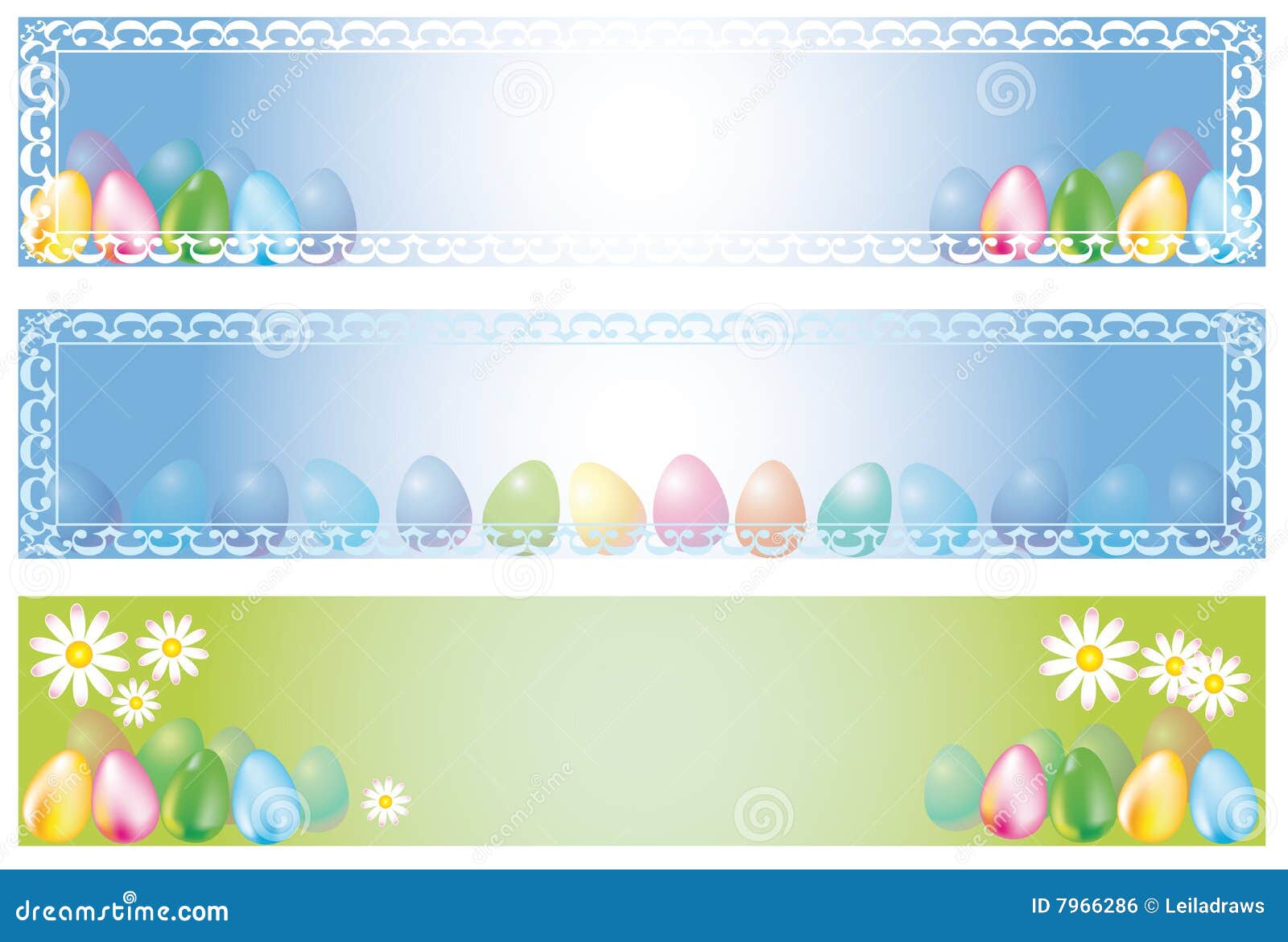 Spring  Easter Banners