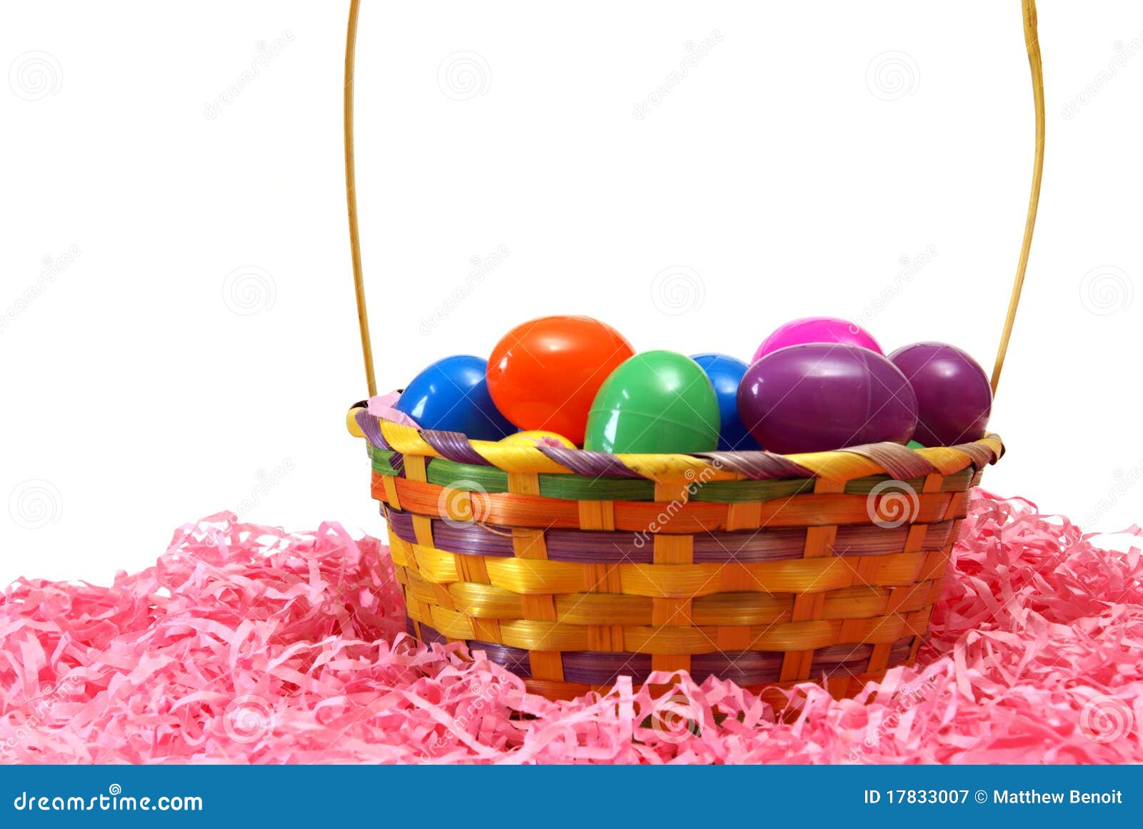 Easter Basket stock image. Image of white, religion, eggs 17833007