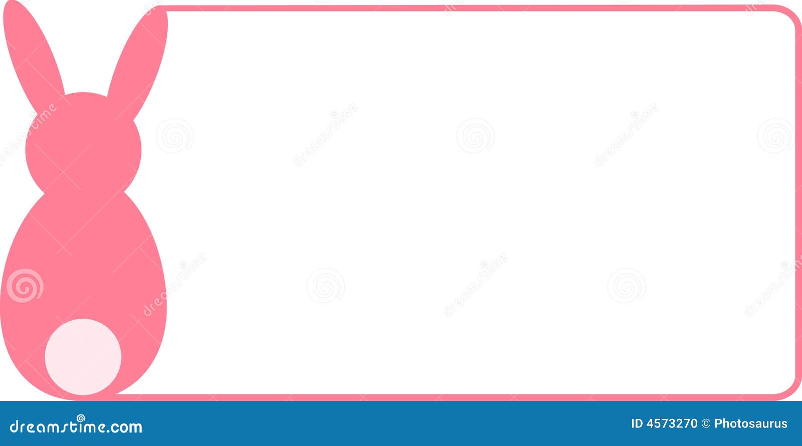 Easter border stock vector. Image of colours, colorful - 4573270