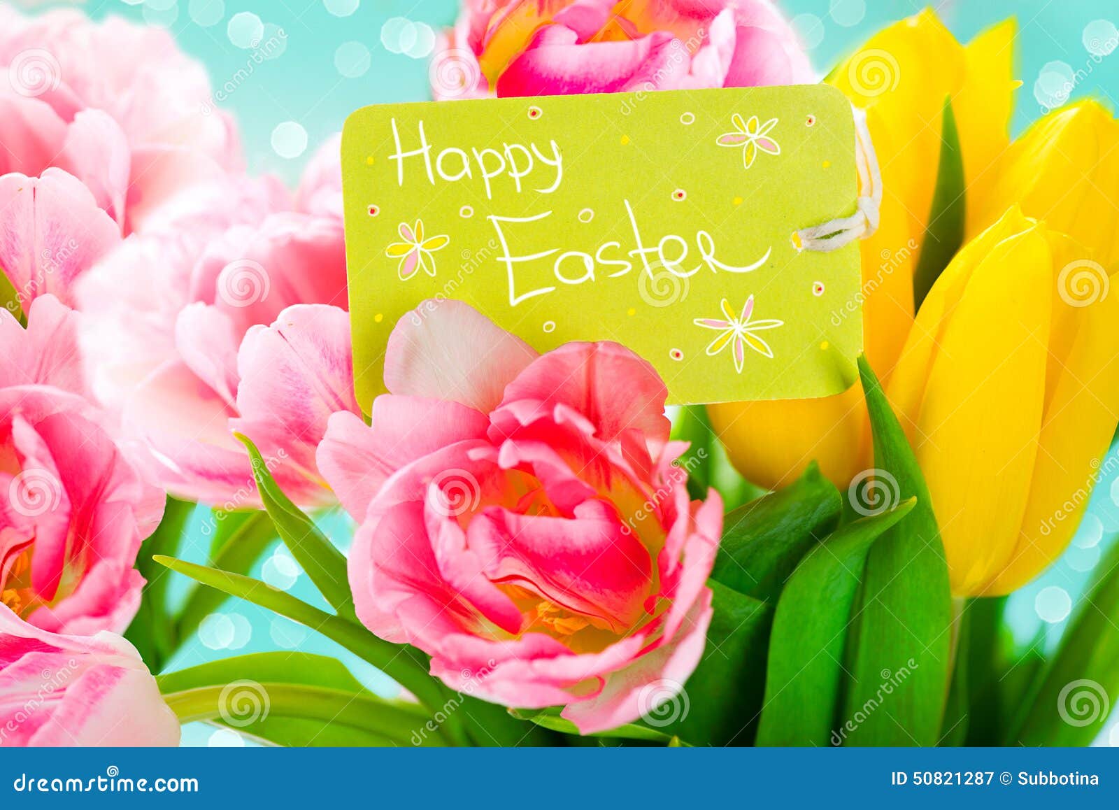 Easter Bouquet In The Form Of A Nest Royalty-Free Stock Photography ...