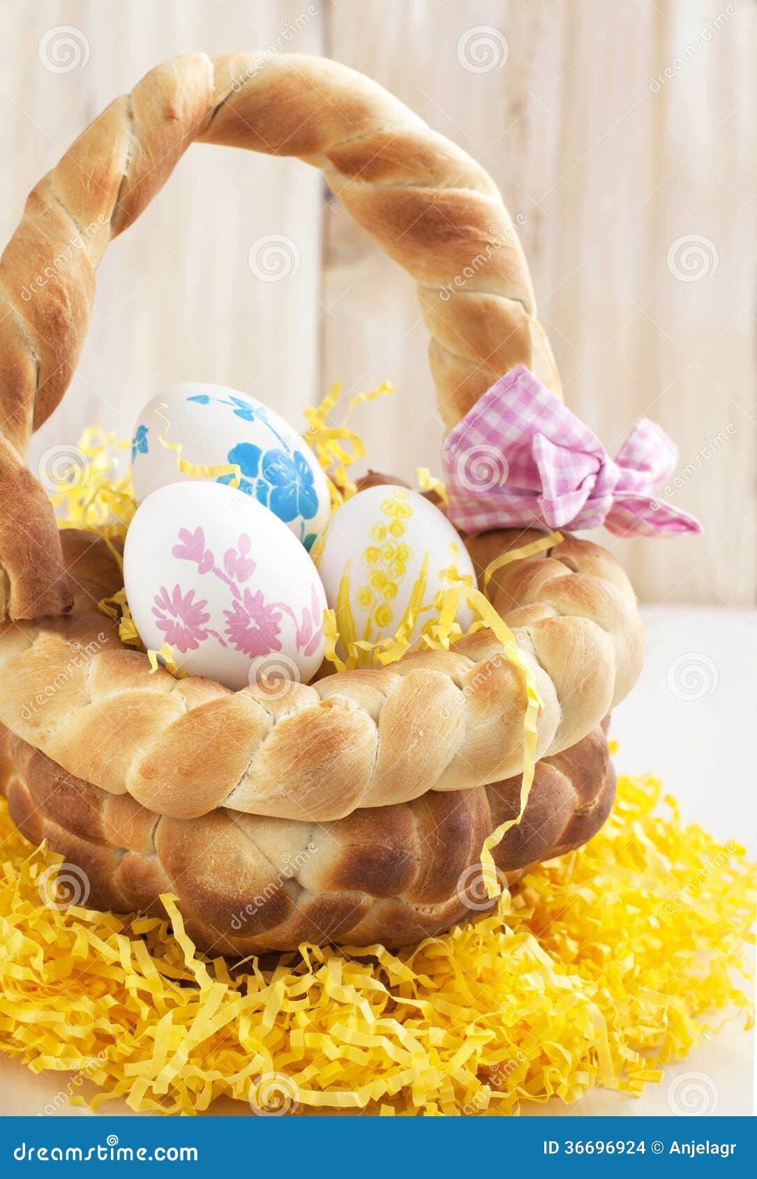 Easter bread basket stock photo. Image of christian, braided 36696924