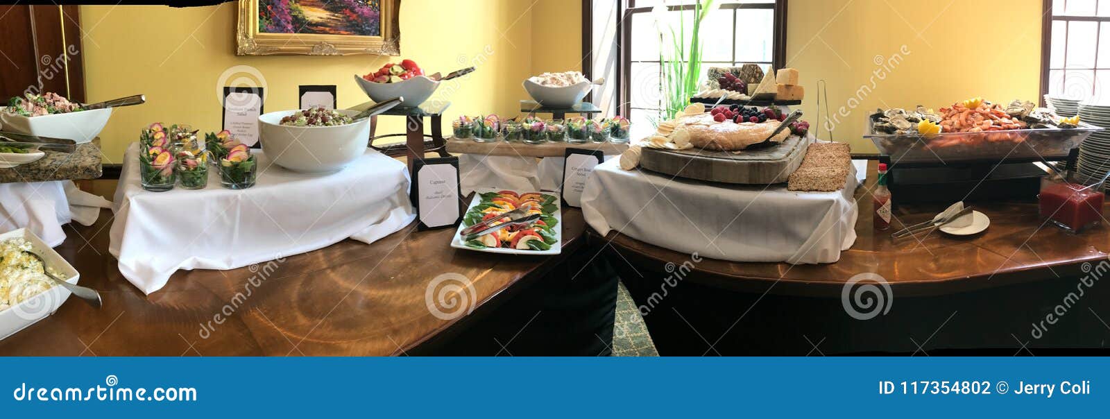Easter Buffet at the Harbour Club in Charleston, SC Editorial
