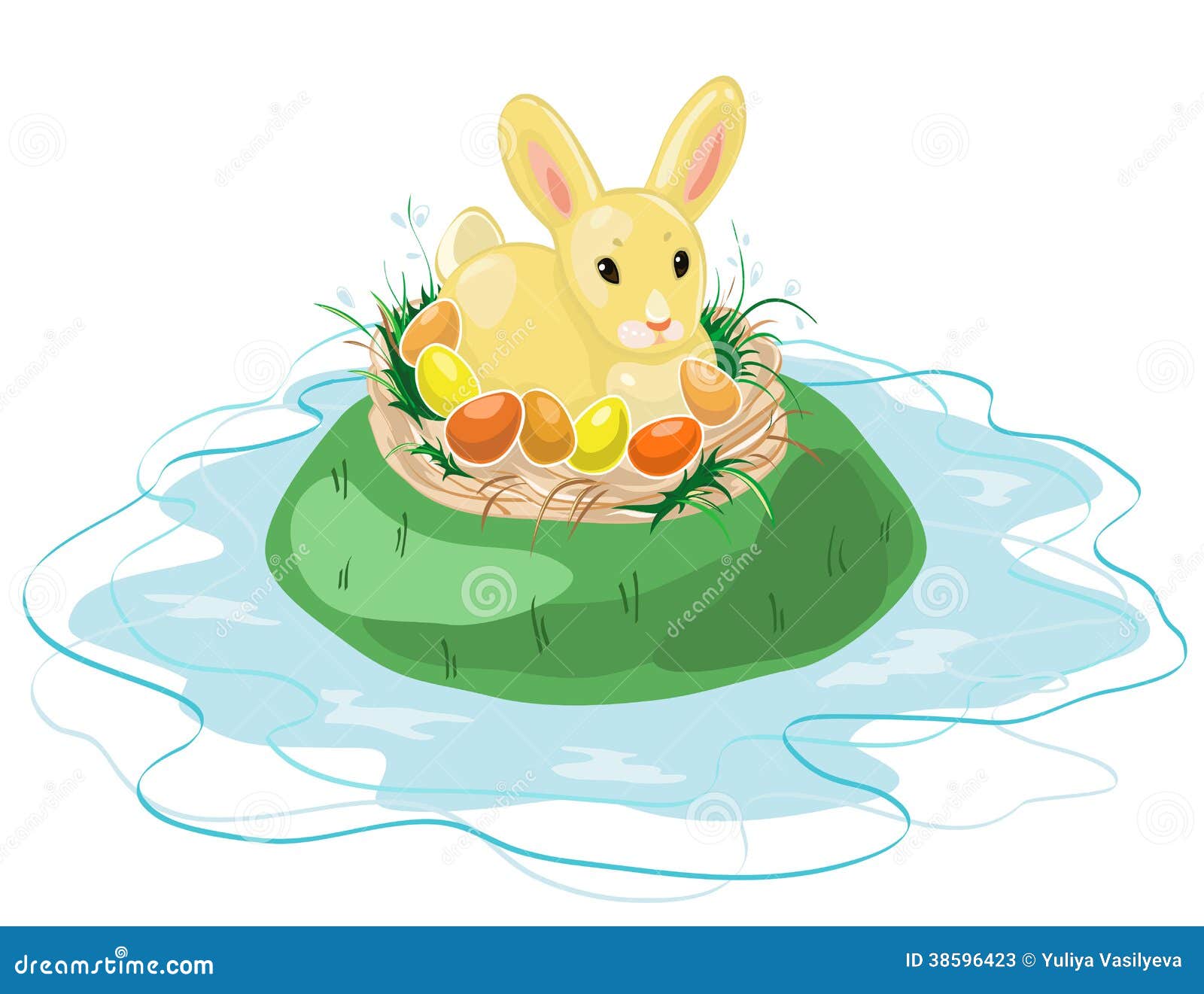Easter Bunny Island Stock Illustrations 20 Easter Bunny Island Stock