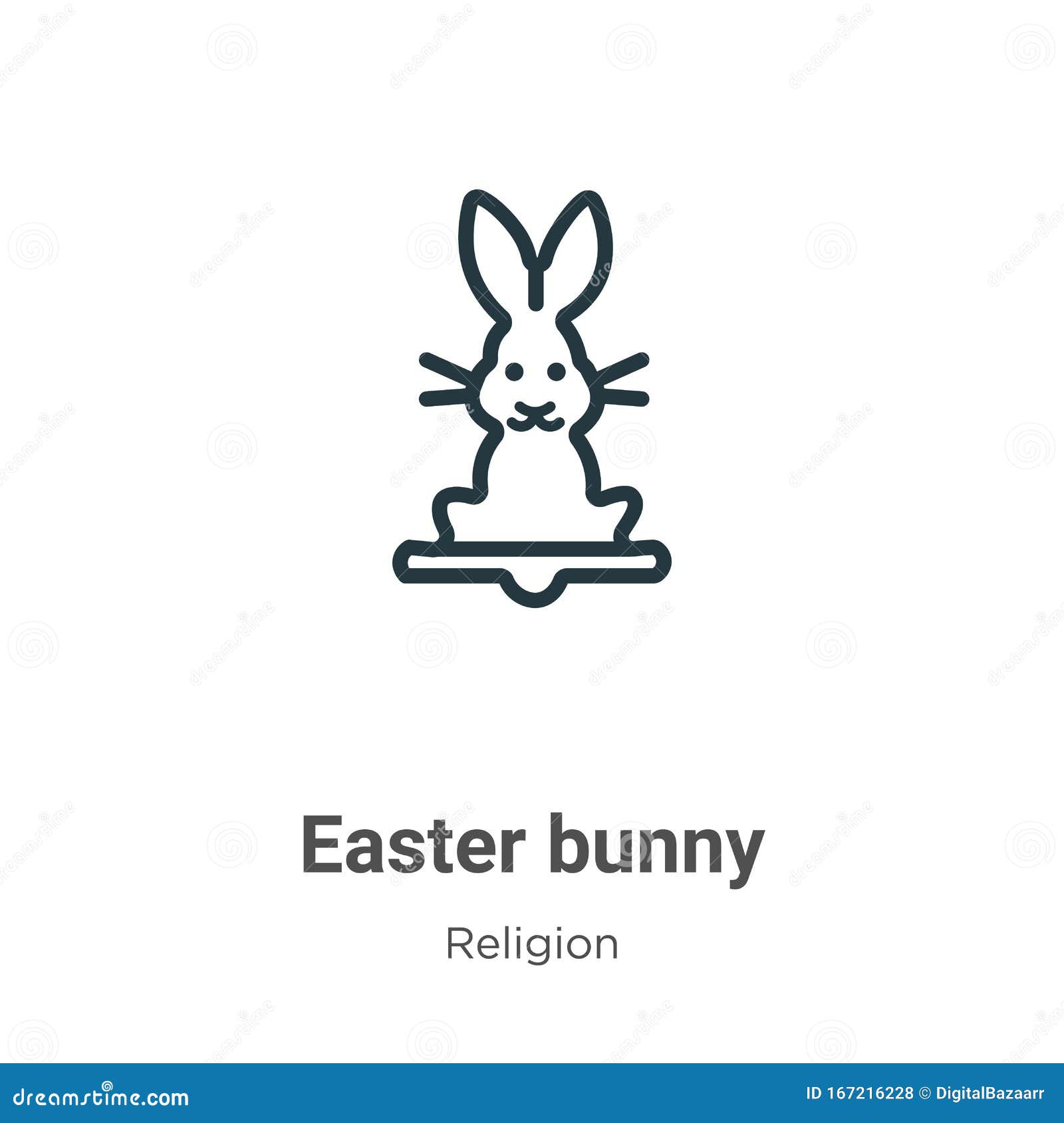 Free Free Easter Bunny Outline Svg 457 SVG PNG EPS DXF File