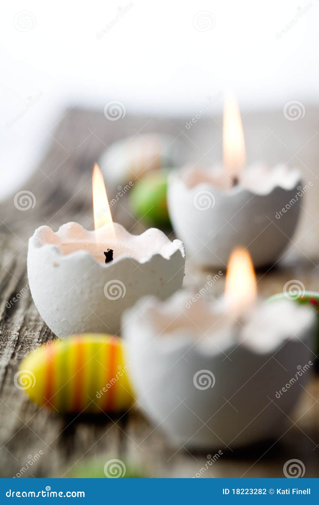 Easter candles stock photo. Image of macro, celebrate 18223282