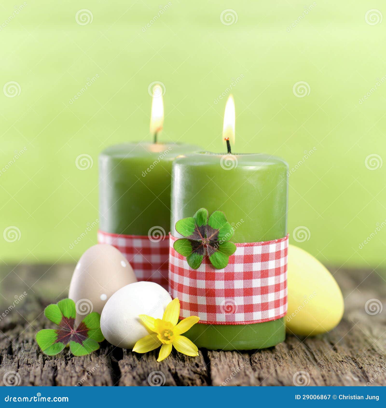 Easter candles stock image. Image of grass, greeting 29006867