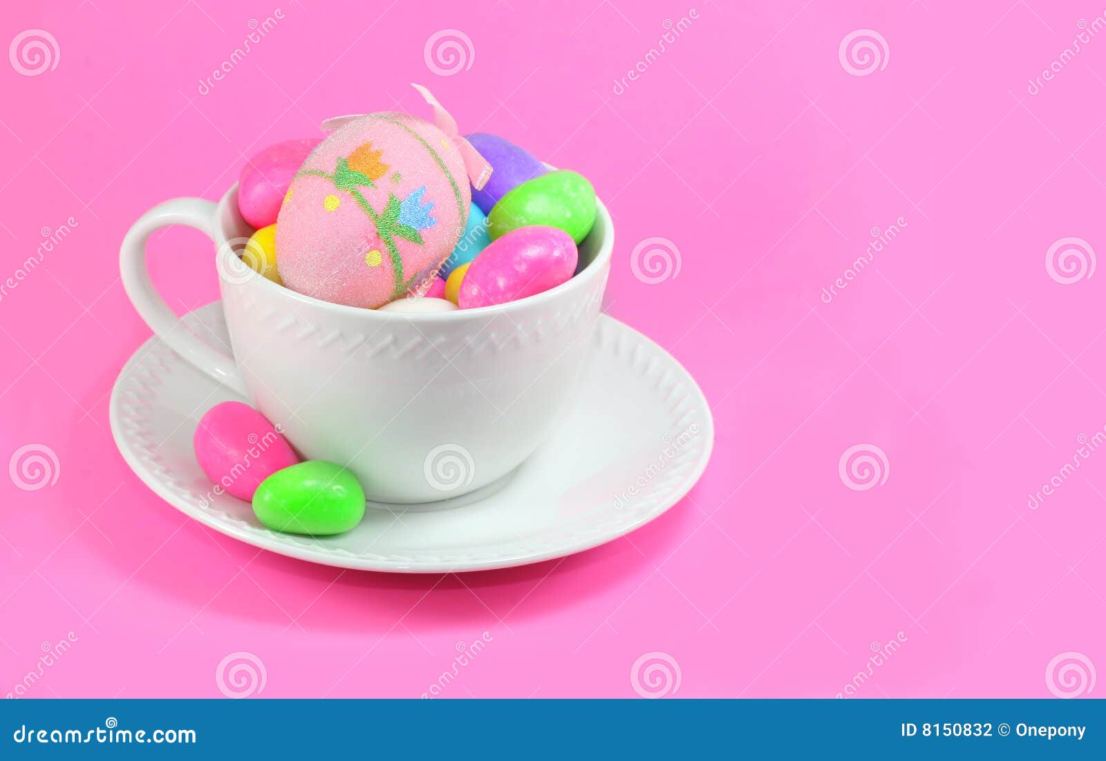 Easter Coffee Cup stock photo. Image of decorative, painted 8150832