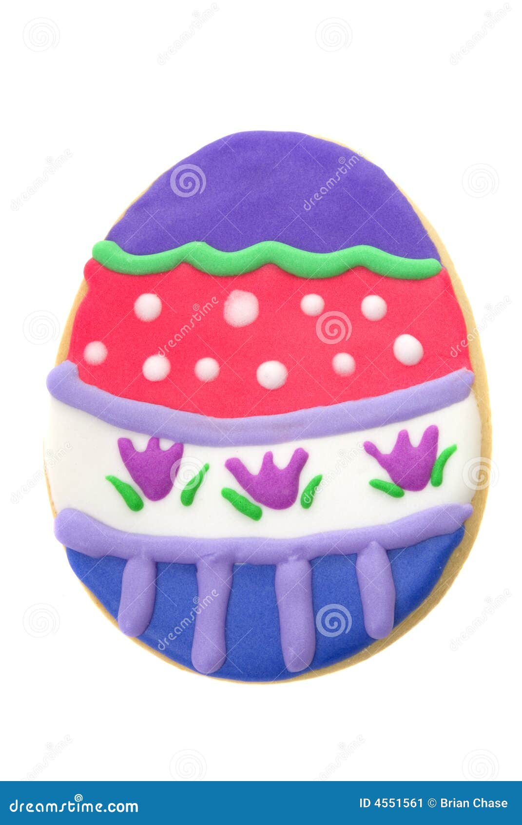 Easter Cookie stock image. Image of decorated, icing, holiday 4551561