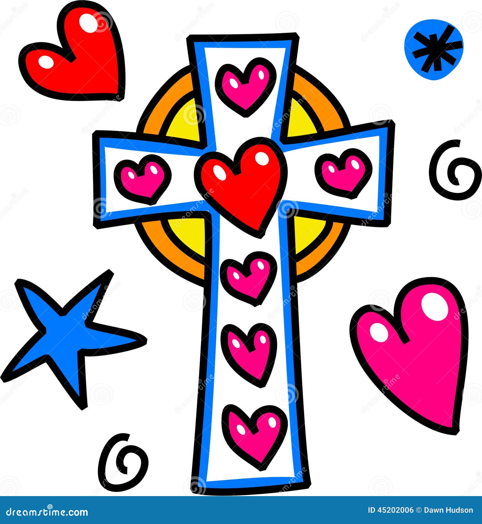 Easter Cross Cartoon Doodle Stock Illustration - Illustration of love, religion: 45202006 Easter Cross Cartoon Doodle Stock Illustration - Illustration of love, religion: 45202006