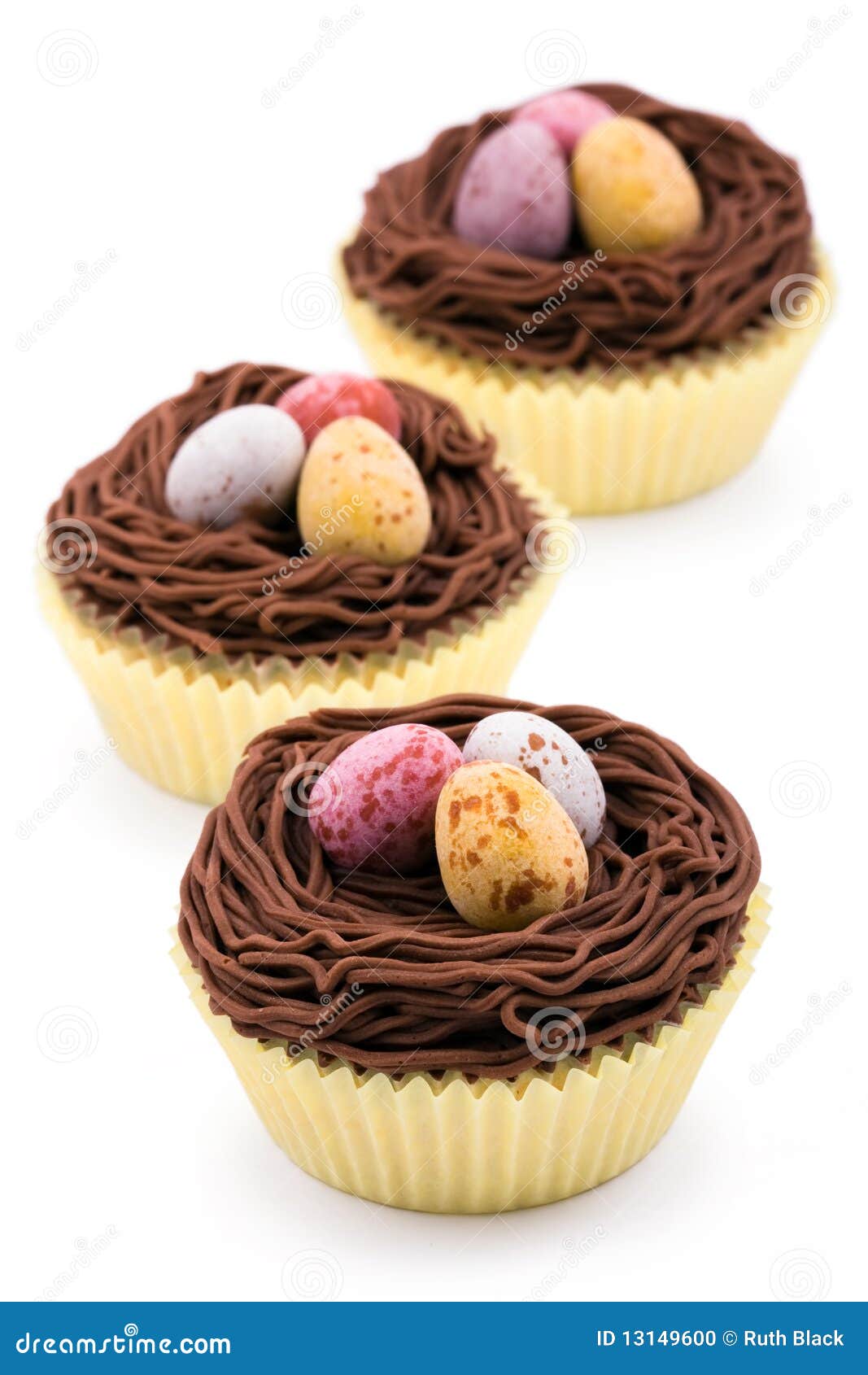 Easter cupcakes stock photo. Image of background, baking 13149600