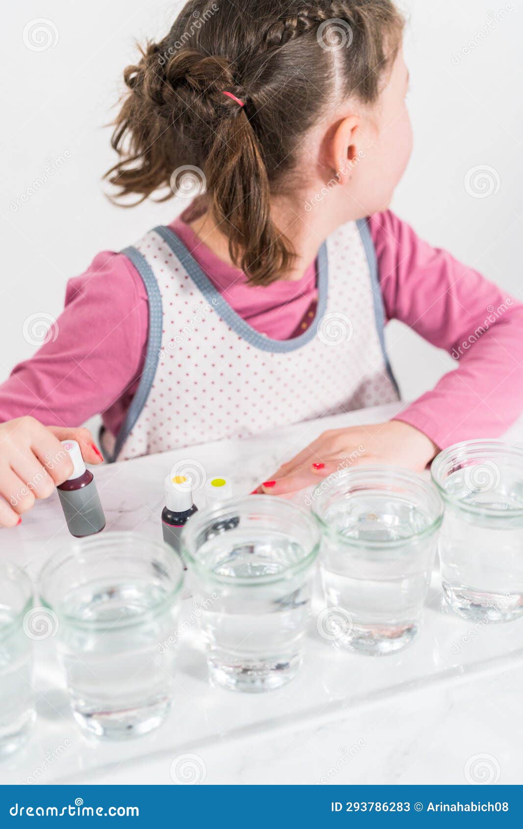 Easter egg coloring stock image. Image of craft, dyeing - 293786283