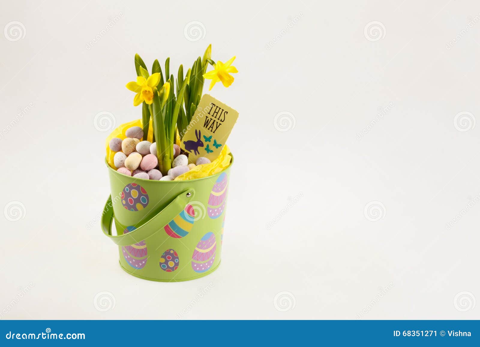 Easter egg hunt basket stock image. Image of spring, composition 68351271