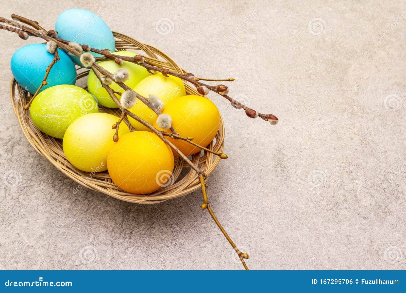 Easter Eggs Concept Willow Seals Branches In A Wicker Basket On A Stone Background Copy Space Wallpaper Stock Photo Image Of Concept Organic Easter Eggs Concept Willow Seals Branches In A Wicker Basket On A Stone Background Copy Space Wallpaper Stock Photo Image Of Concept Organic