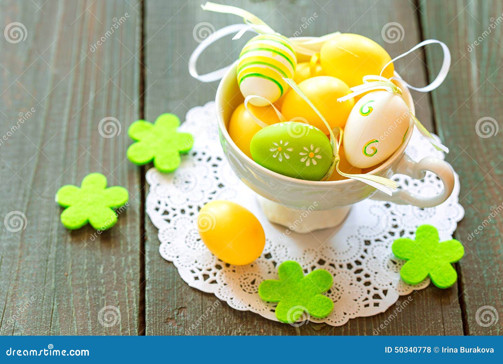 Easter eggs stock photo. Image of still, group, rustic 50340778