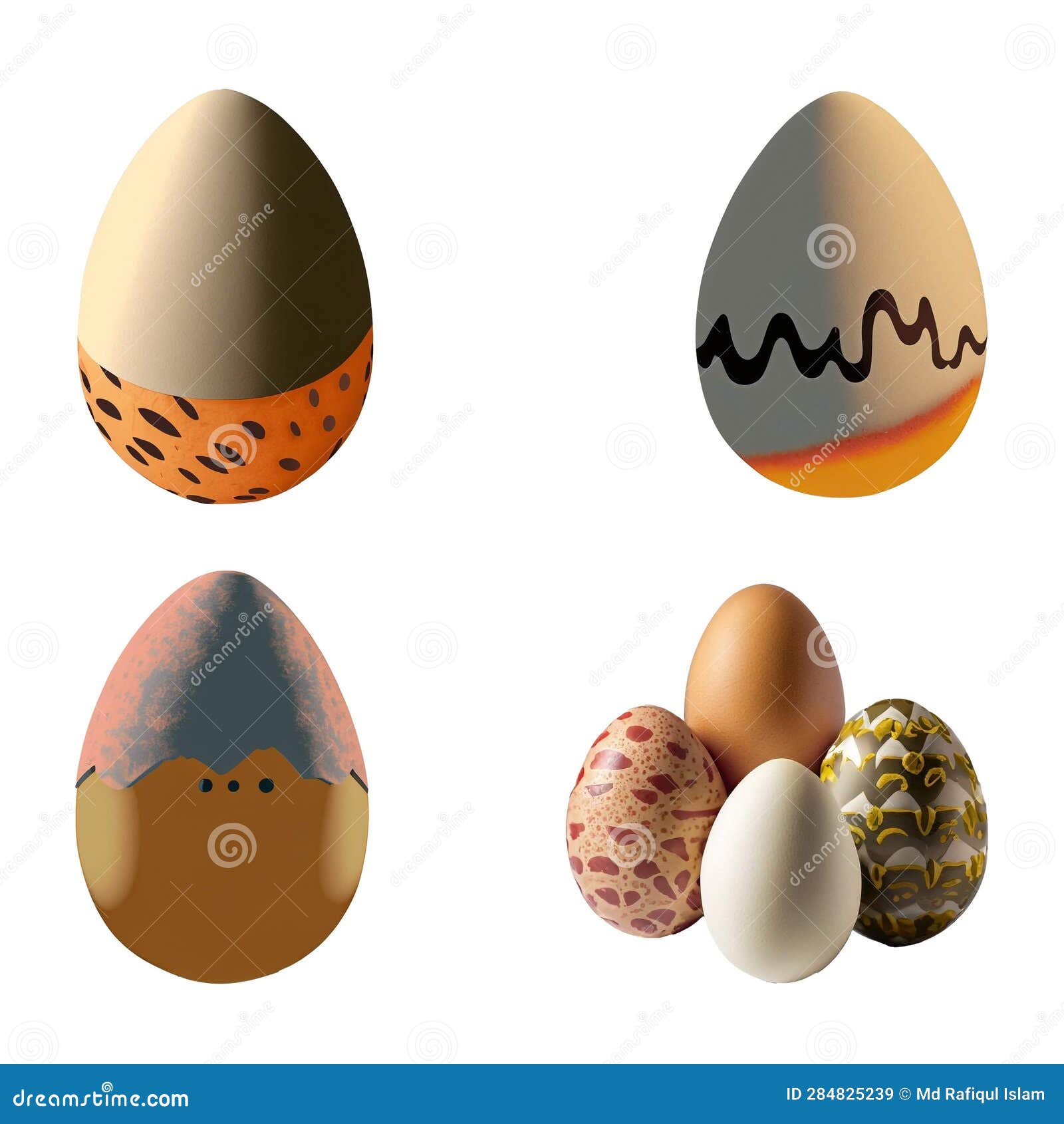 Realistic Easter Golden Eggs on Png Background. Stock Illustration -  Illustration of eggs, cell: 178471698