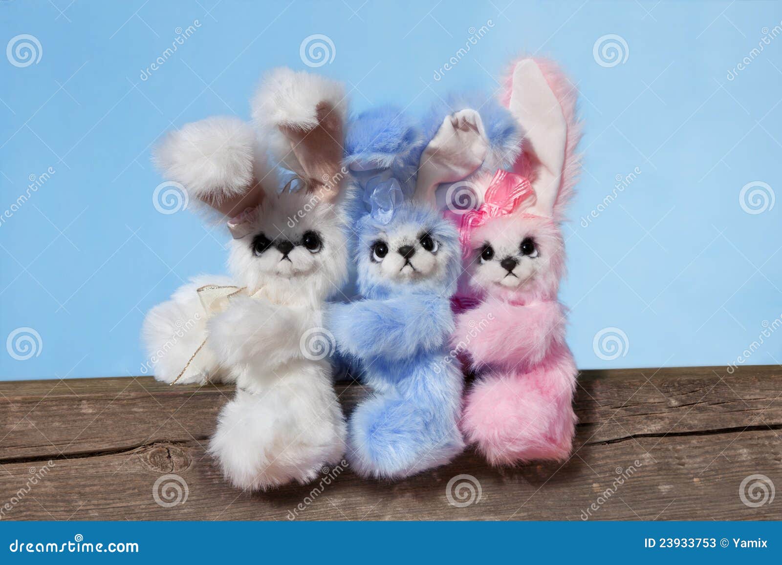 Easter Friendly hug stock image. Image of rabbit, white 23933753