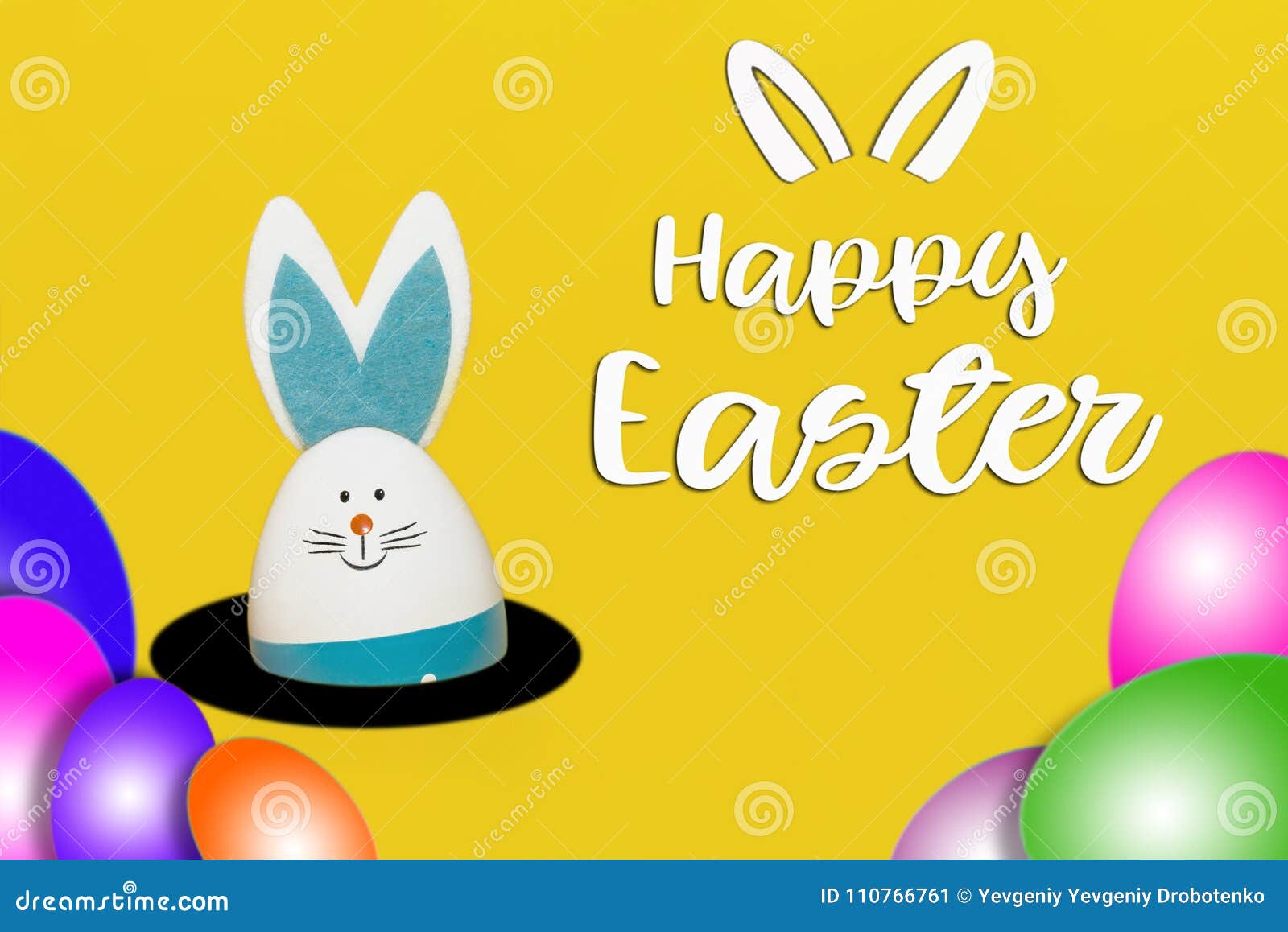 Easter gift card. stock illustration. Illustration of tradition 110766761