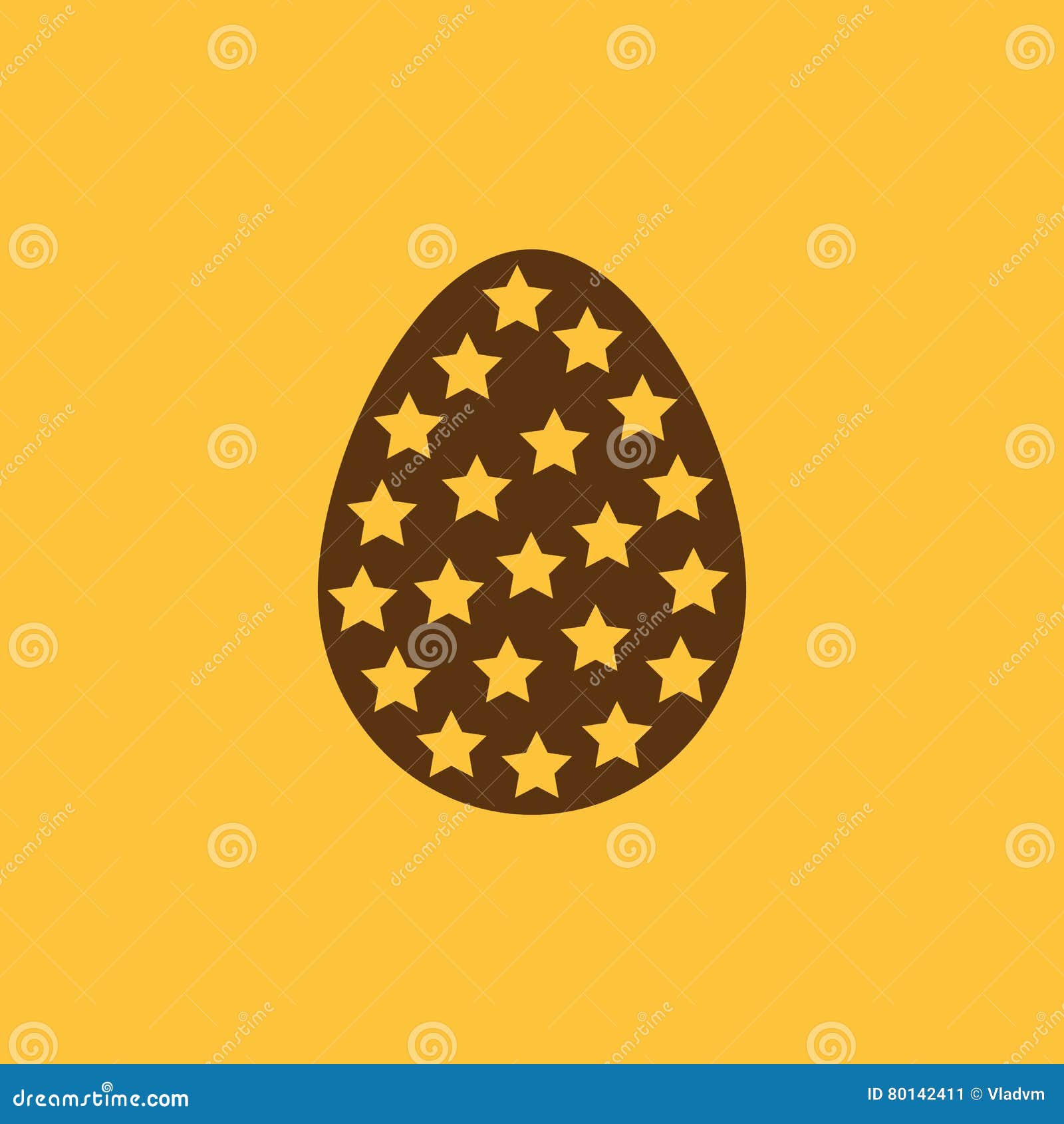 The Easter Icon Easter Egg Symbol Ui Web Logo Sign Flat Design App Stock Stock Vector Illustration Of Christianity Celebration