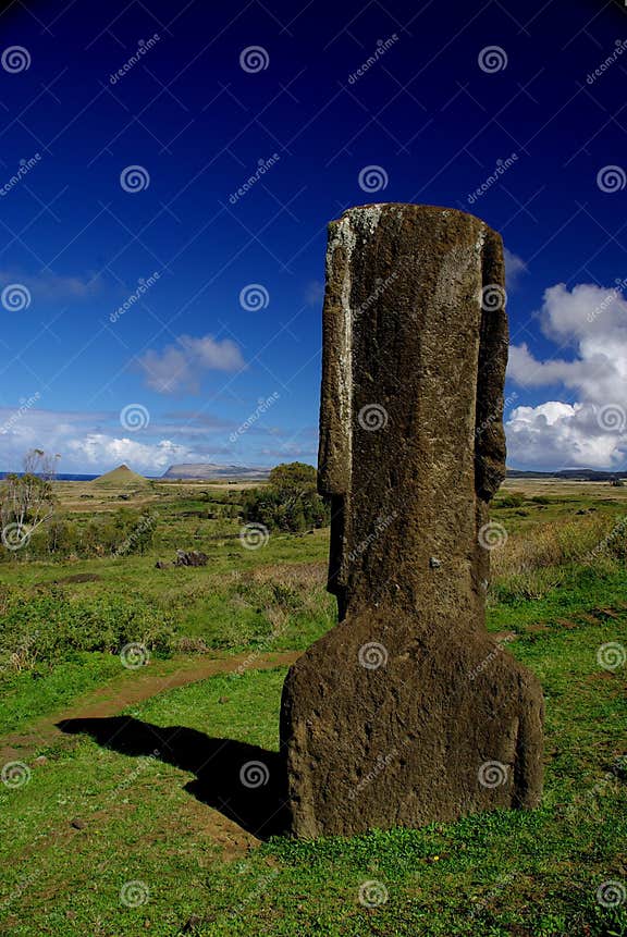Easter Island Statues stock image. Image of lost, easter 11439345
