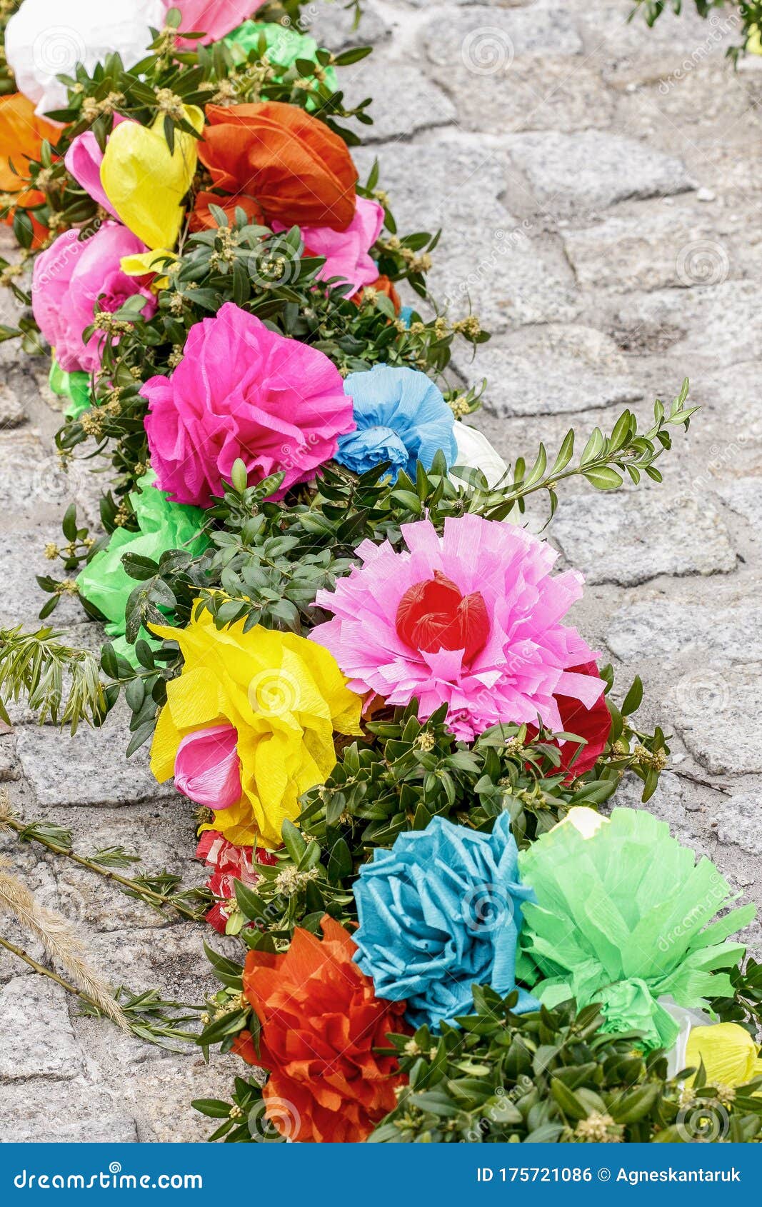 lipnica murowana, poland - april 02, 2016: easter palm contest. annual event of palm sunday