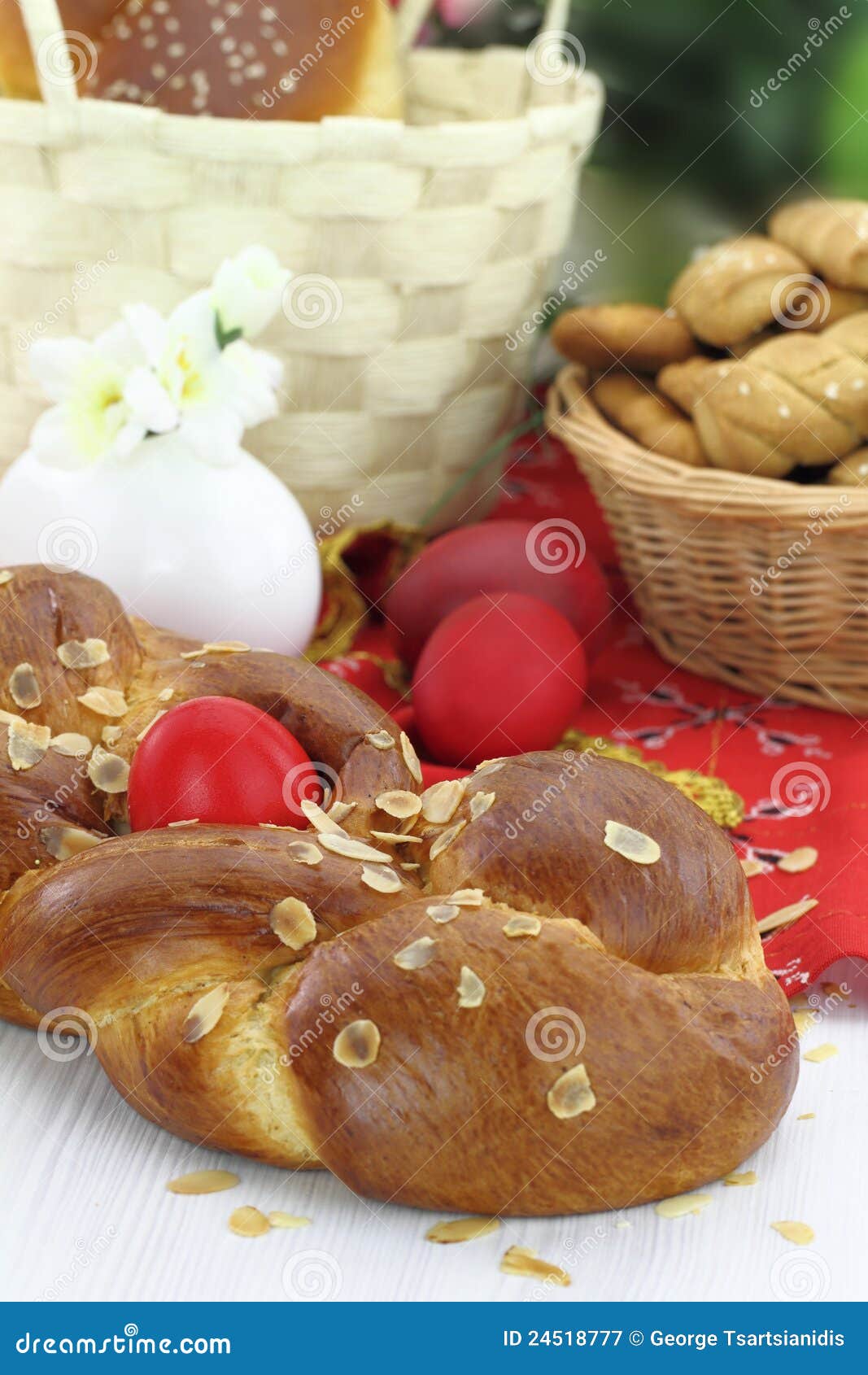 Easter table stock image. Image of greece, mediterranean 24518777