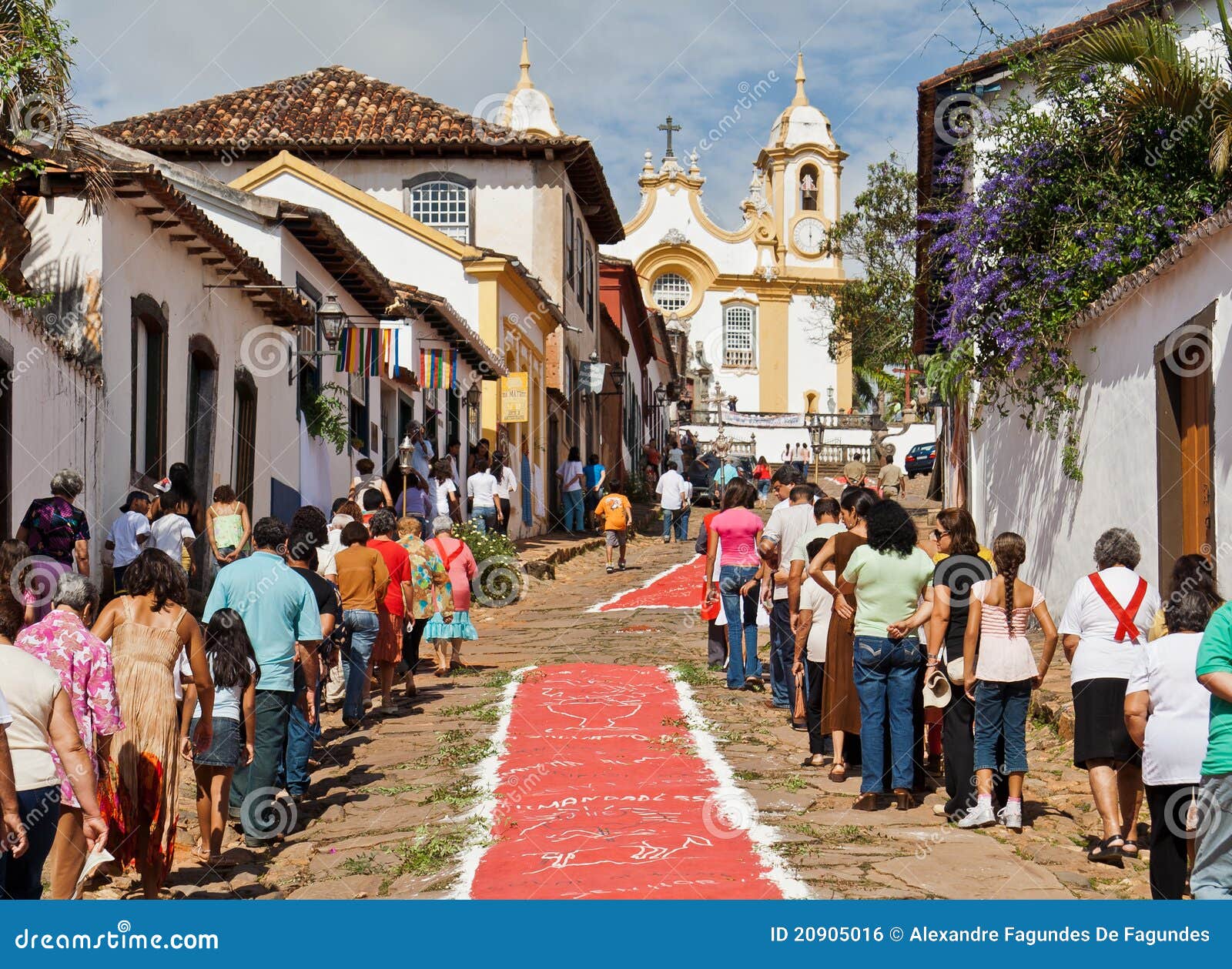 Eastern Procession Tiradentes Brazil Editorial Photo Image of matriz
