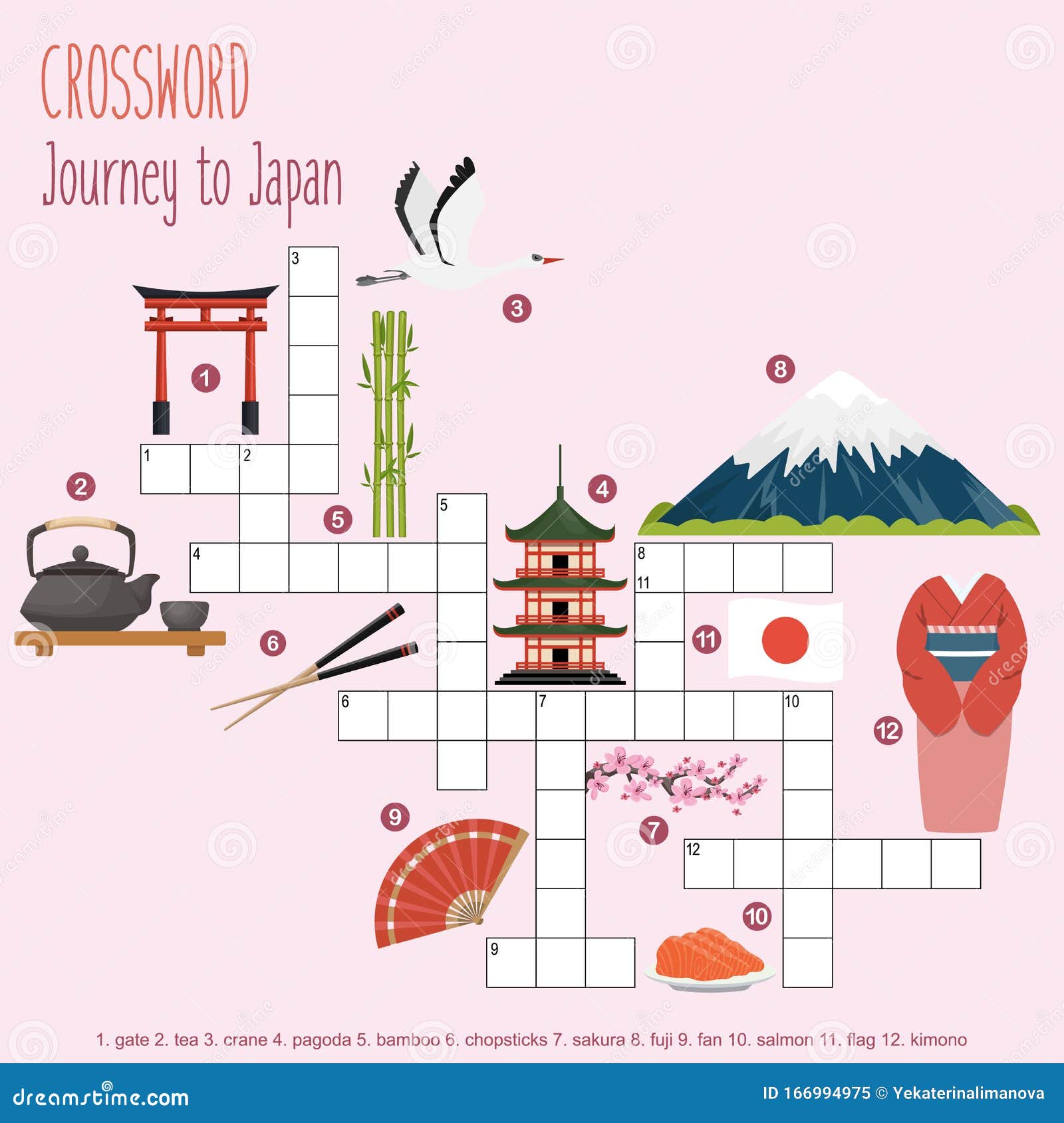 japanese tourist city on kyushu crossword