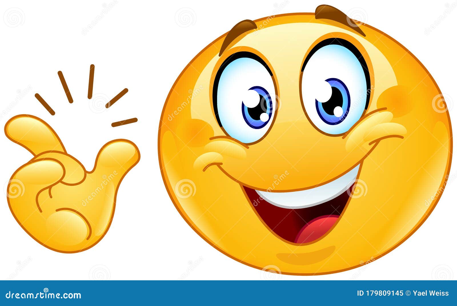 Easy emoticon stock vector. Illustration of people, funny - 179809145