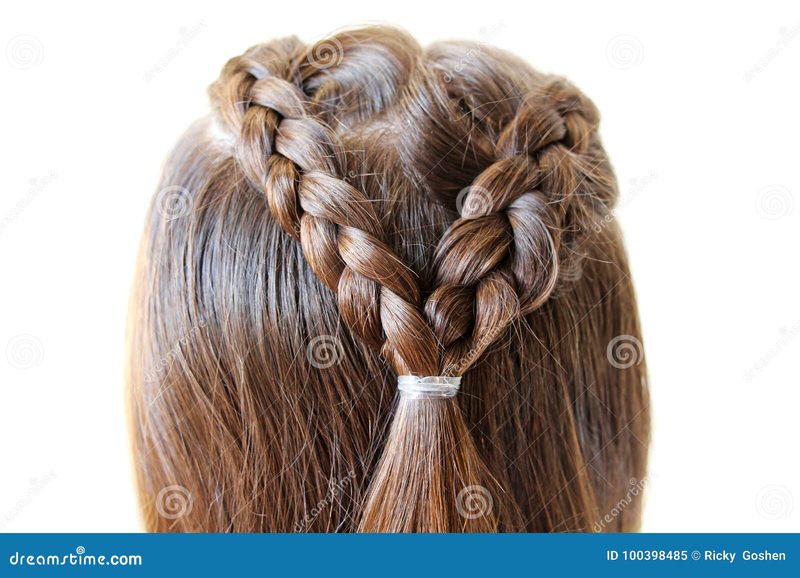 Hairstyle Braids Stock Image Image Of Style Home Photo