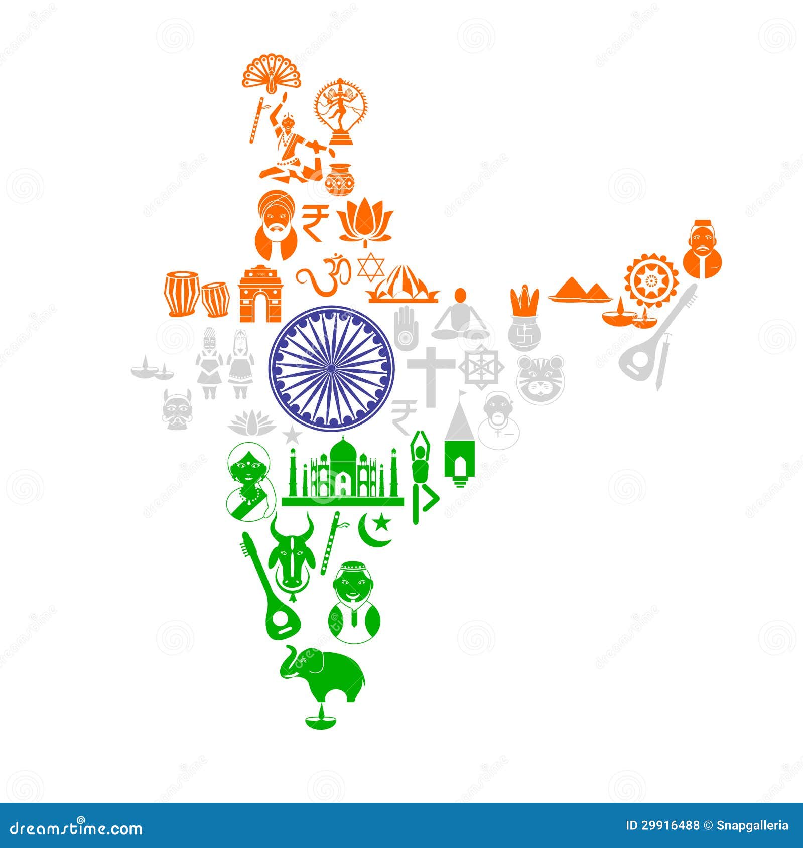 Indian line style icon set design, India culture travel and asia theme  Vector illustration Stock Vector Image & Art - Alamy