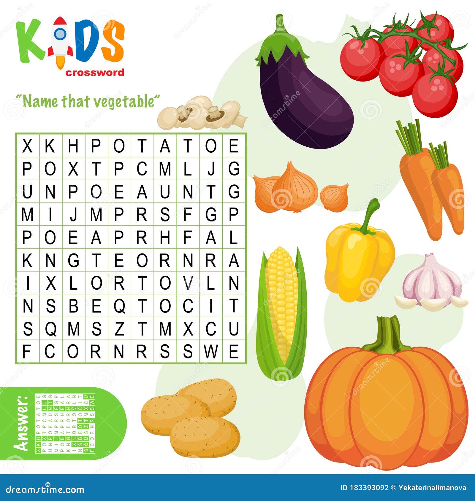 Frutas: Flash cards, Word search, Crossword and Word Wall