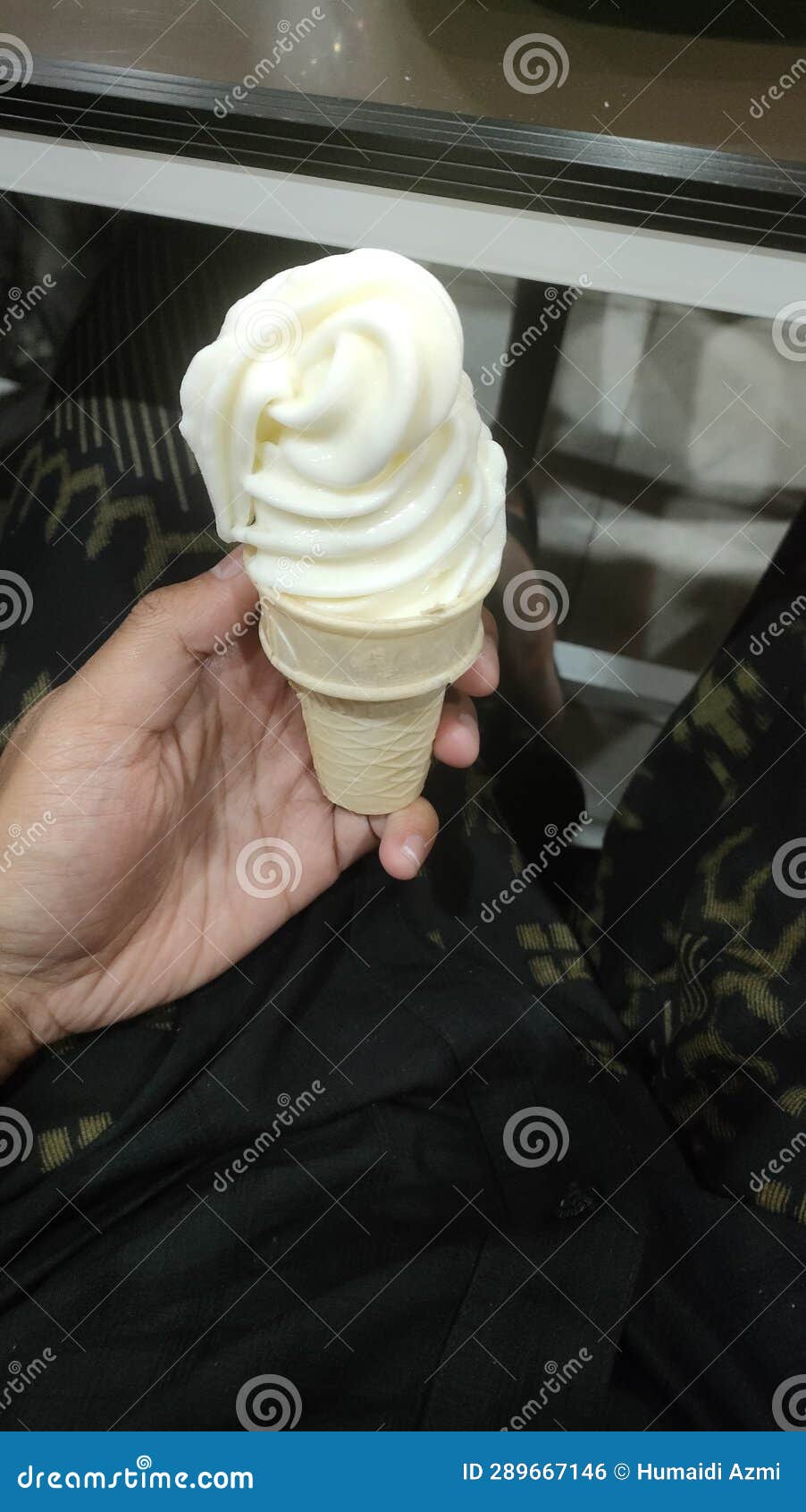 Eat the Best Ice Cream in the Village Stock Photo Image of village