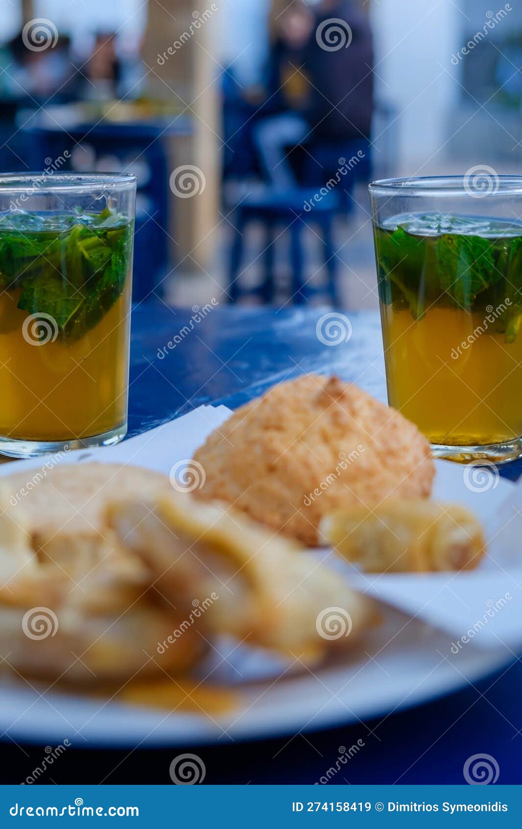 Eat and drink in Morocco stock image. Image of traditional - 274158419
