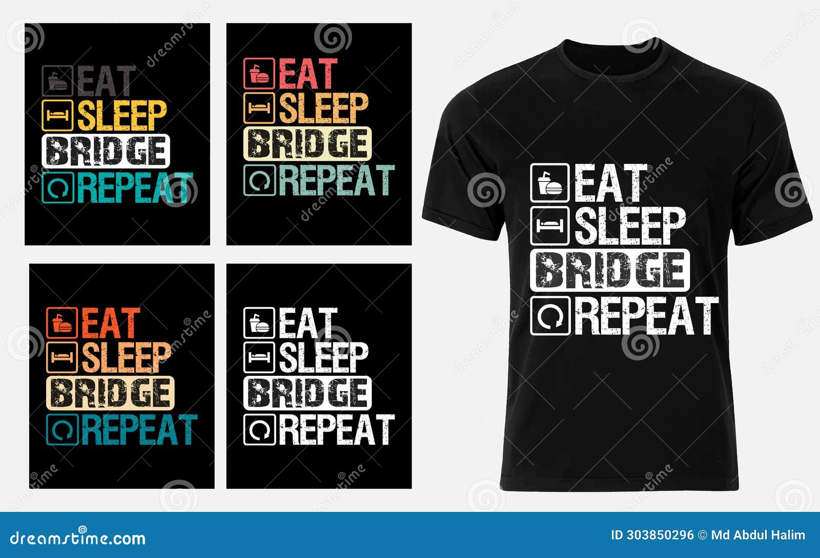 Bridge Player Card Game Gift Eat Sleep Bridge Repeat Tshirt Bridge Player Card Game Gift Eat Sleep Bridge Repeat Tshirt