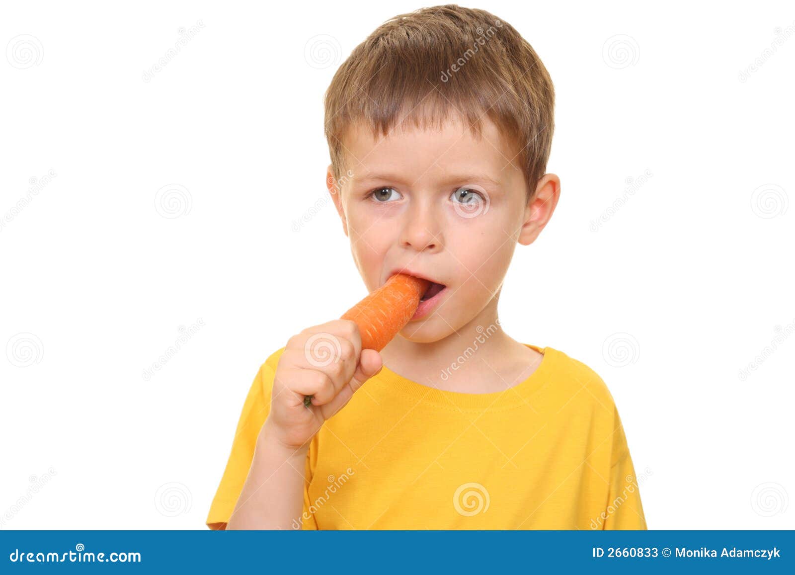 Eating carrot stock image. Image of child, health, male 2660833