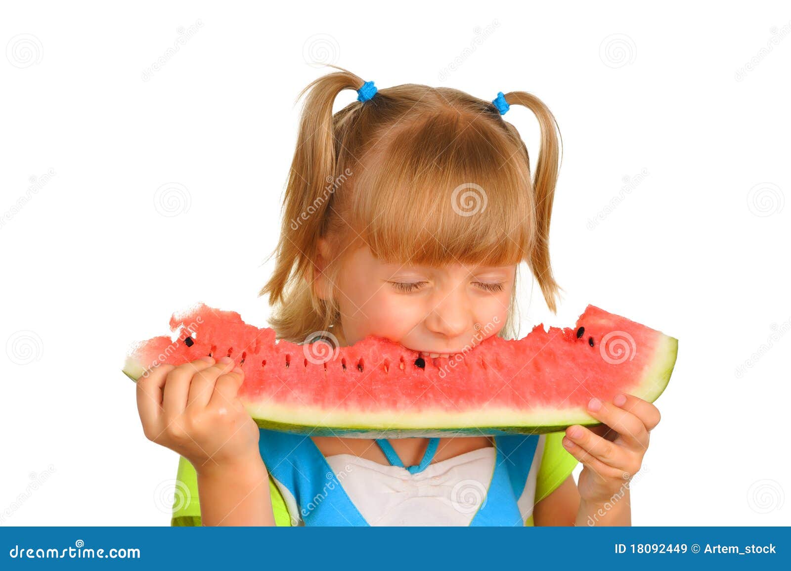 Eating a juicy watermelon stock image. Image of refreshment 18092449