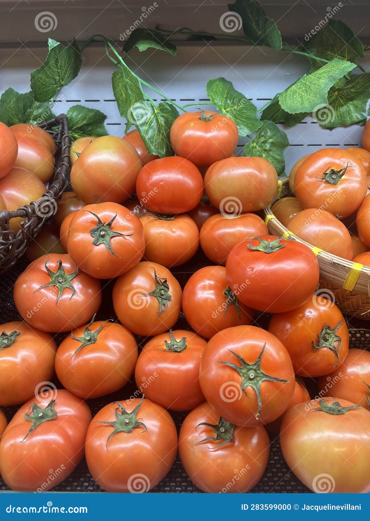 Eating Raw Tomatoes is by Far the Most Nutritious Way To Enjoy this Fresh Fruit Stock Photo