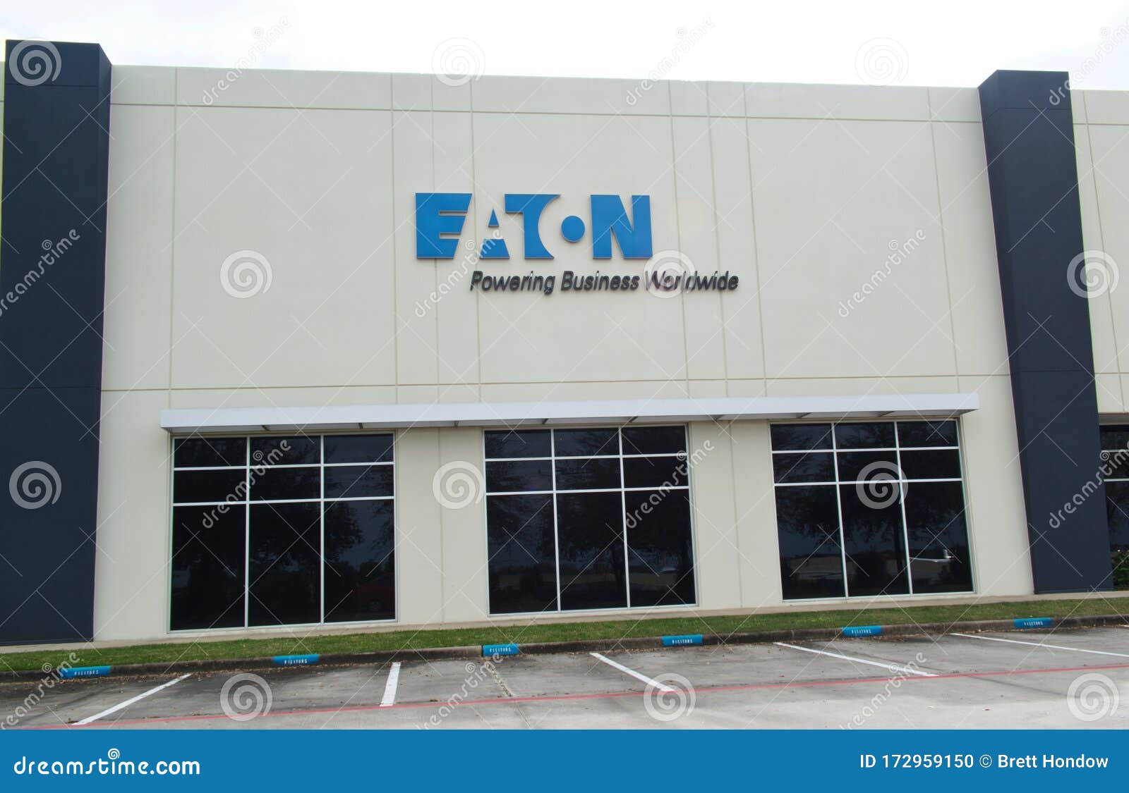Eaton Corporation Office Building Exterior in Houston, TX. Editorial Image Image of houston
