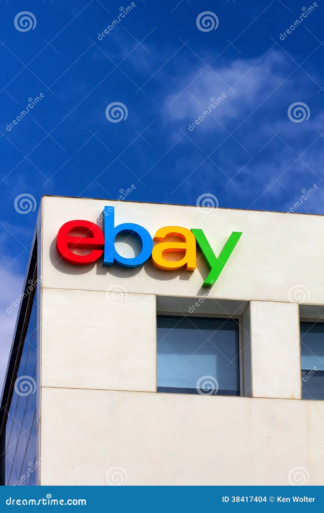 Ebay Corporate Headquarters Sign Editorial Stock Image Image of