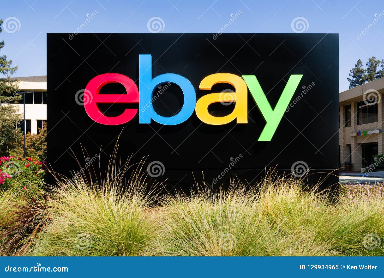 EBay World Headquarters Exterior and Logo Editorial Image - Image of  shipping, goods: 129934965