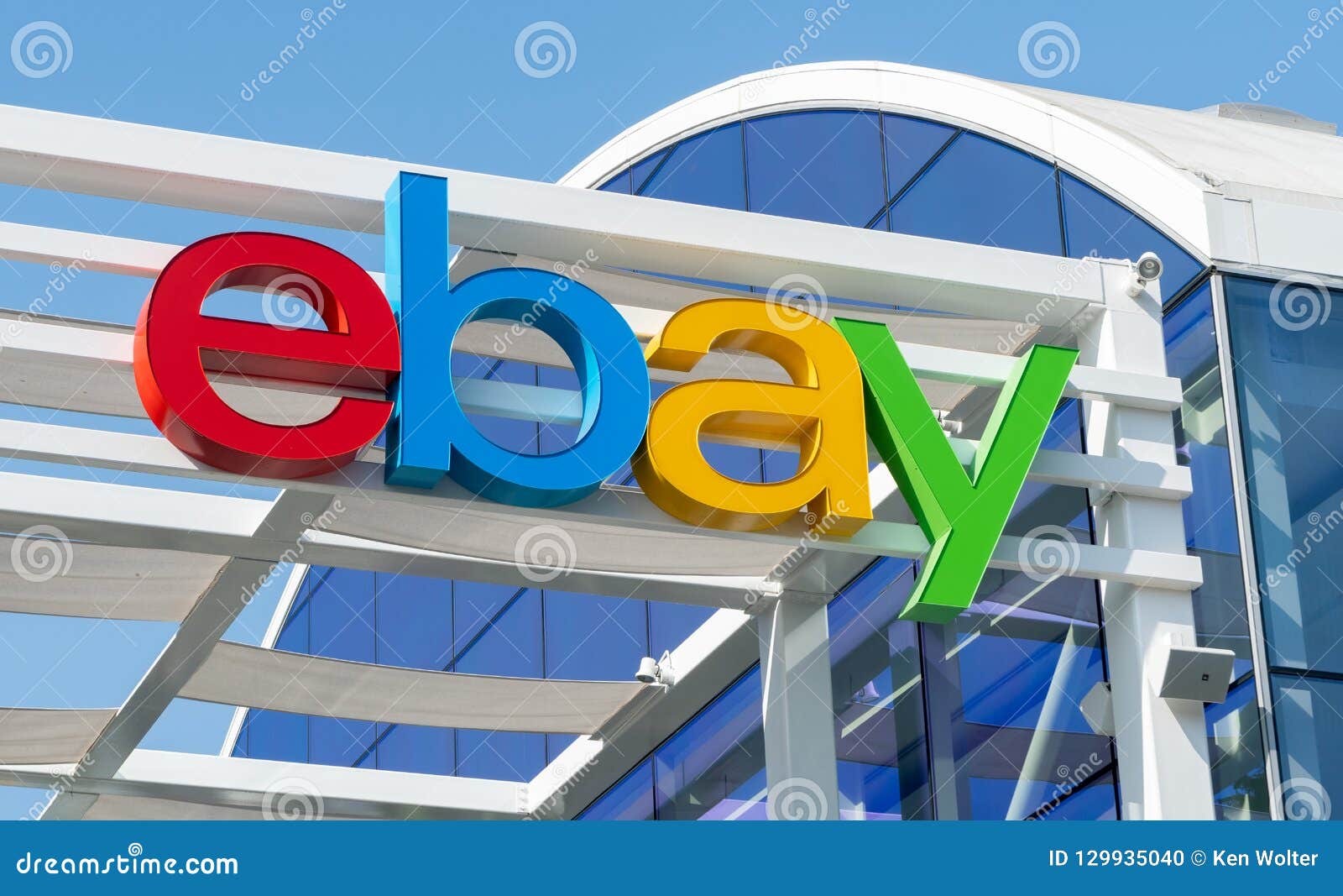 Ebay World Headquarters Exterior And Logo Editorial Image Image Of Site Auction