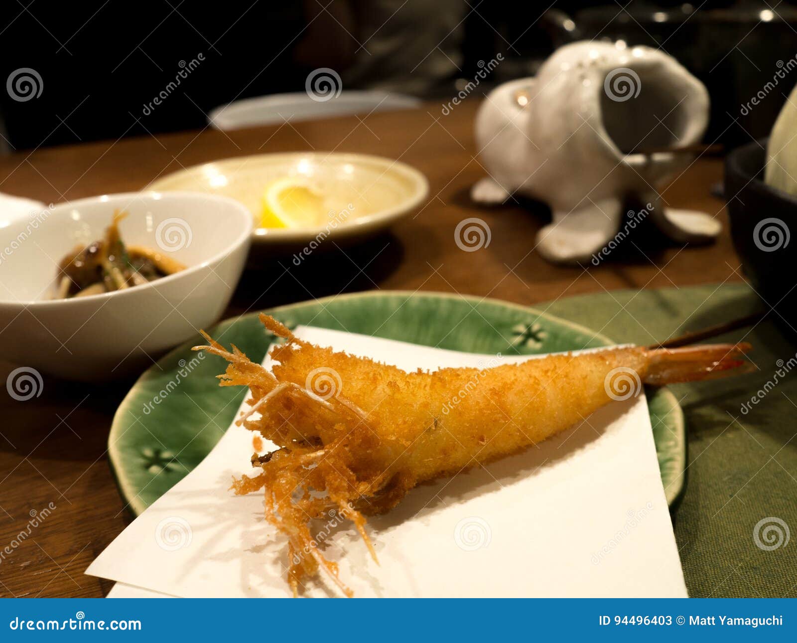 Ebi Furai, Japanese Style Deepfried Prawn And Korokke, Japanese Name