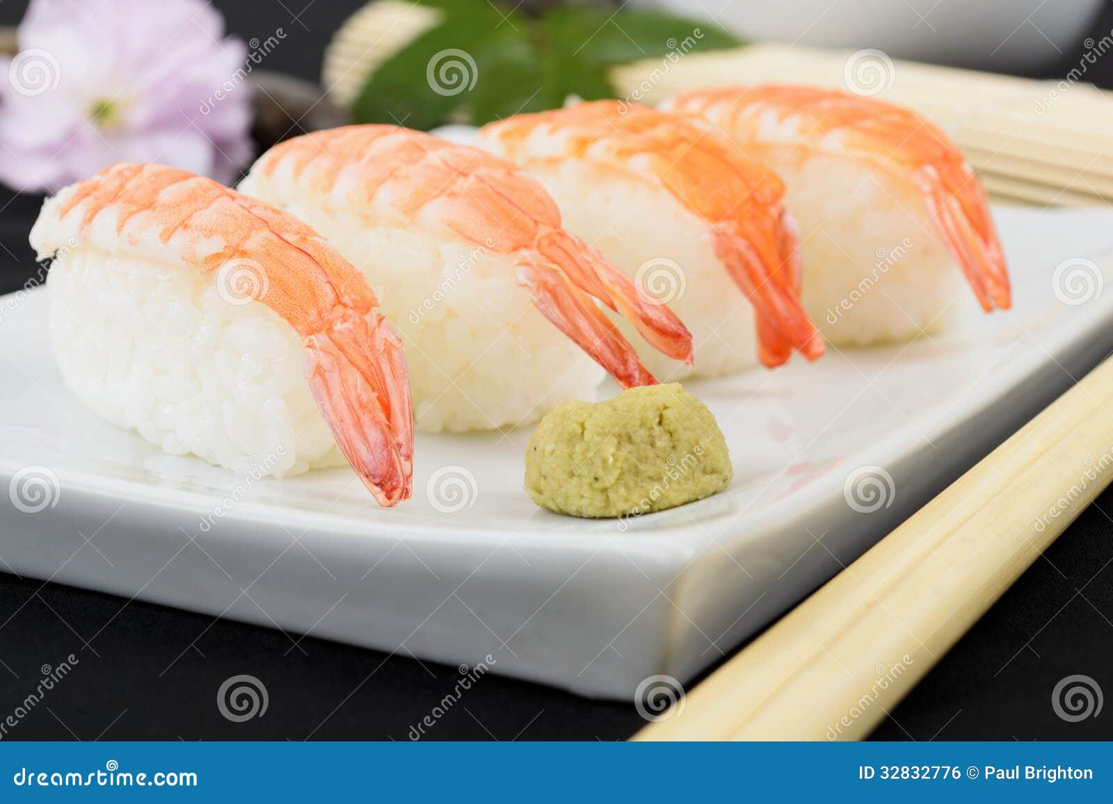 ebi nigiri sushi