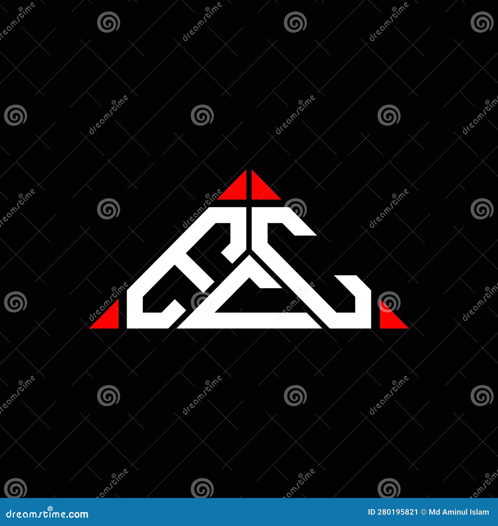 ecc letter logo creative  with  graphic, ecc simple and modern logo in round triangle 